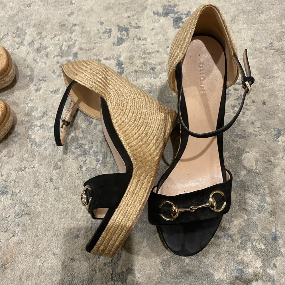 Gucci wedge heel